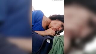 नाशिकच्या पोरीने चोखला लव्हरचा लवडा