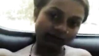 Young Lady Fucked By Horny Man In Car