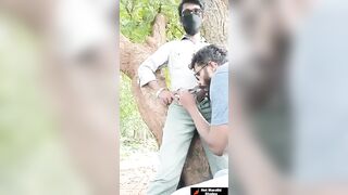 हॉस्टेलच्या पोरांचा पार्कमध्ये देसी ब्लोजॉब