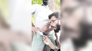 हॉस्टेलच्या पोरांचा पार्कमध्ये देसी ब्लोजॉब