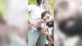 हॉस्टेलच्या पोरांचा पार्कमध्ये देसी ब्लोजॉब