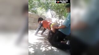 शाळेच्या मागे पोरांची चाललीय गांड मस्ती