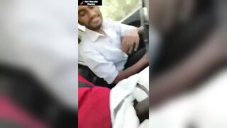 Passenger Sucking Cock Of Uber Driver