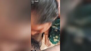 कामवाली बाईच्या तोंडात दिला काळा लवडा
