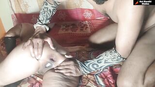 गांडीत लंड घालताच गर्लफ्रेंड लागली बोंबटायला