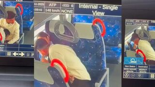 मेरठ मेट्रोमध्ये लवर्सने केला कांड, CCTV व्हिडिओ झाला व्हायरल